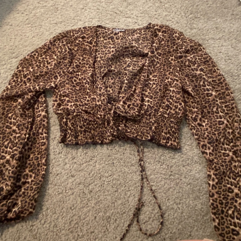 Long Sleeve Crop Top